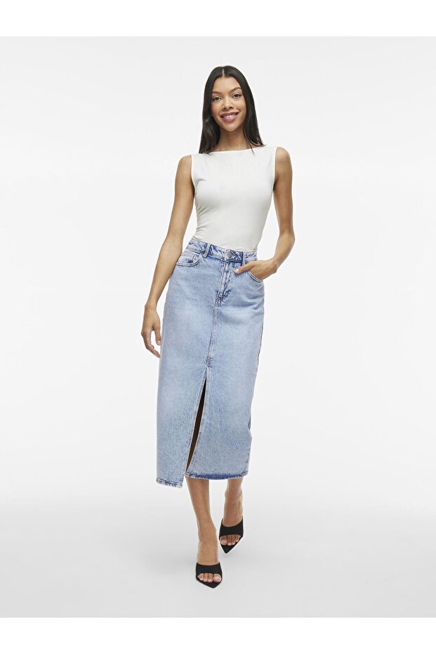 Jeansrock VIJAF Midi - 5