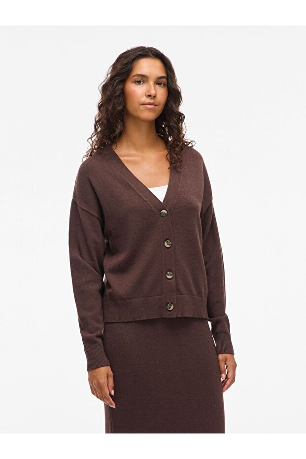 Strickjacke VIRIL V-Ausschnitt - 1