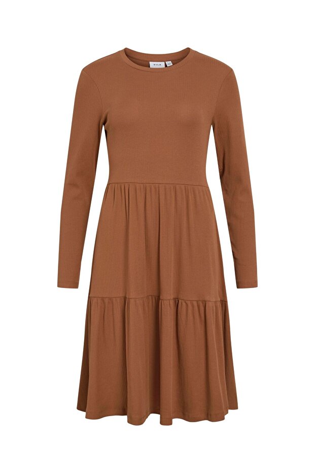 Rochie pulover cu mânecă lungă - 2