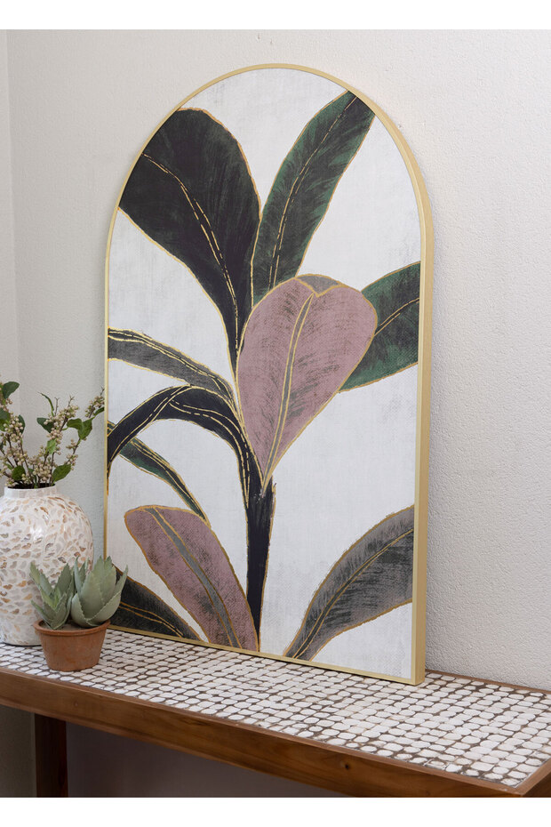 Botanic Leaf Tablo 80x120 cm - 4