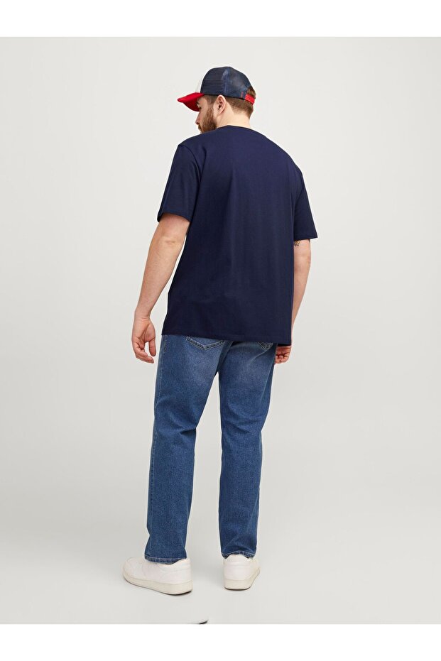 Tričko Plus Size Jednobarevné - 3