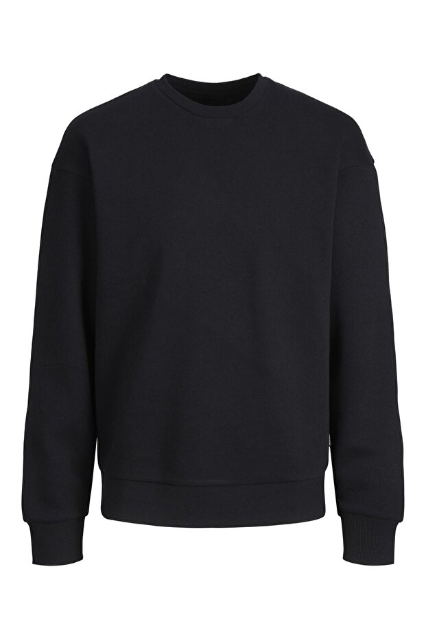 Sweatshirt Einfarbig Sweatshirt - 2