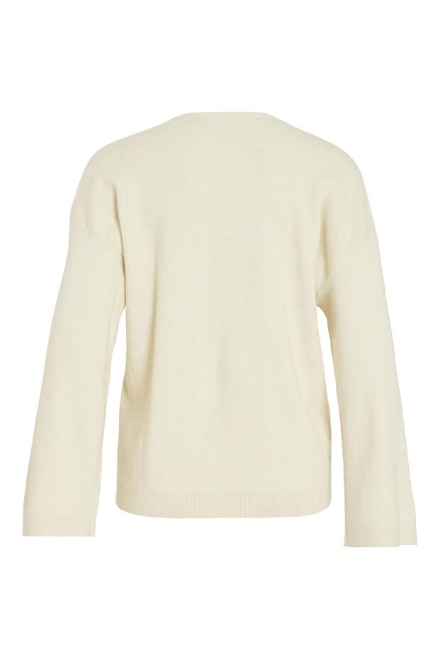 Strickpullover V-Ausschnitt - 3