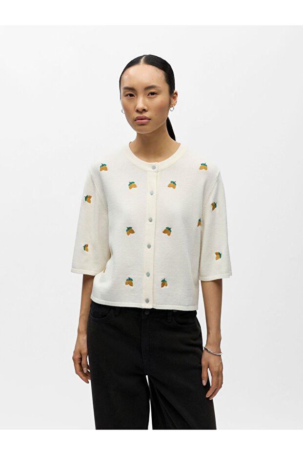 Strickjacke OBJTHESS - 1