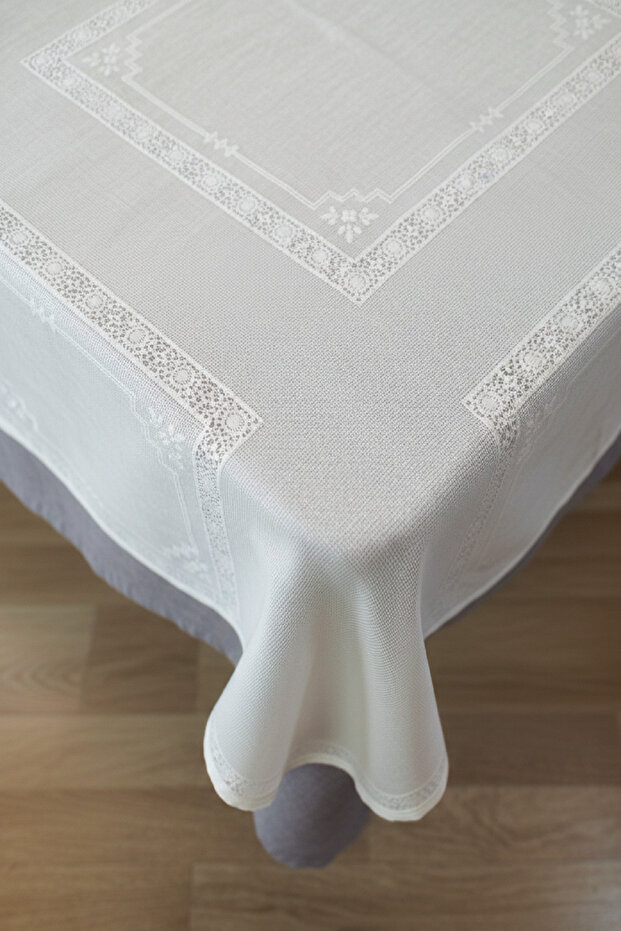 Örme Dantel Anane Masa Örtüsü - 2