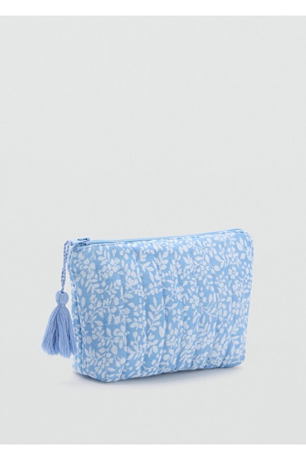 Cosmetic bag with padding pattern - 1