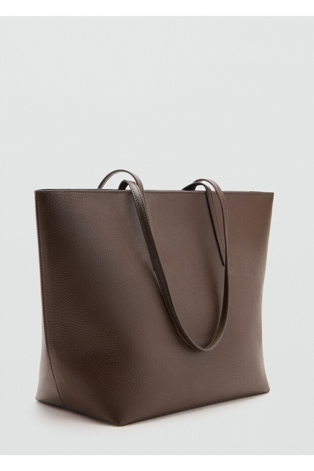 Çift saplı shopper çanta - 1