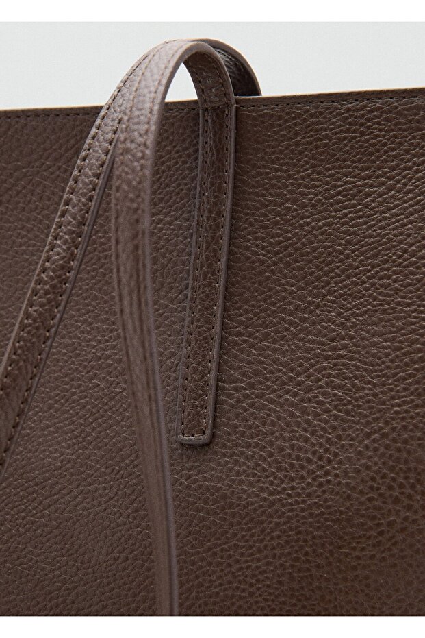 Çift saplı shopper çanta - 4