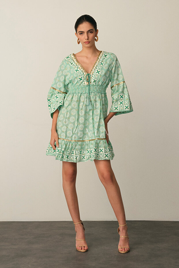 Asma Short Dress - 2