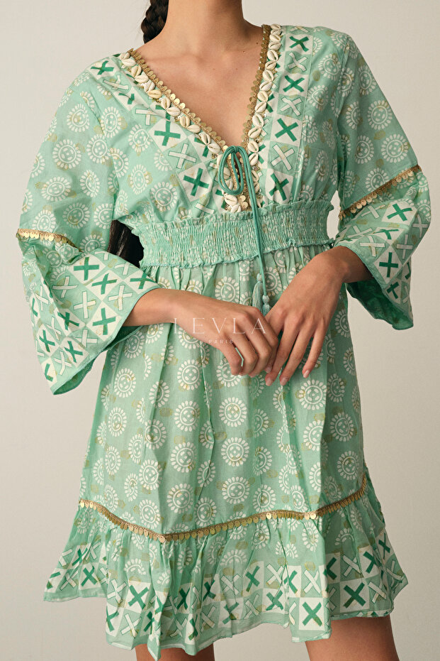 Asma Short Dress - 1