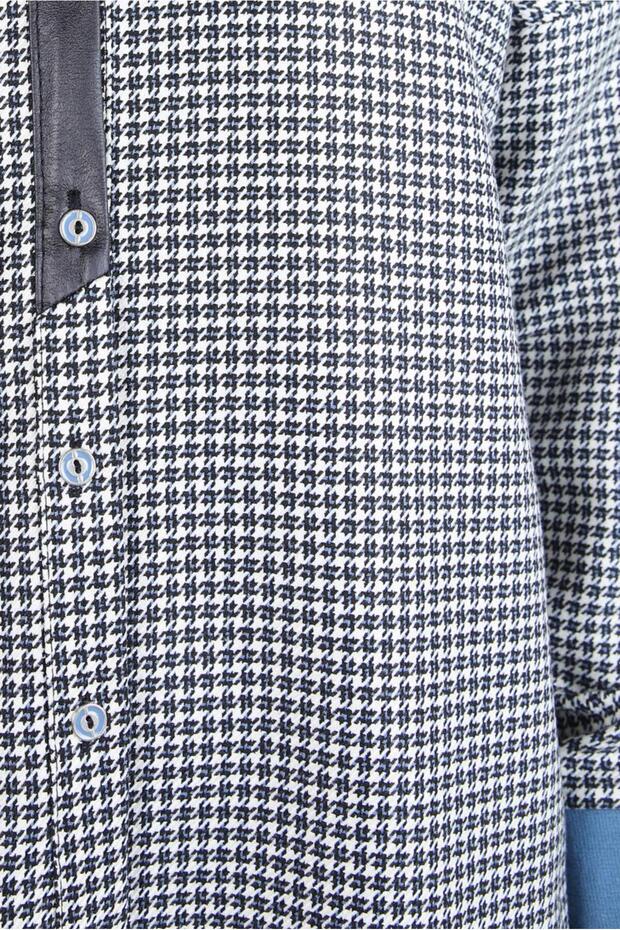 قميص تونيك منقوش بنقش المخل 44325 - 4