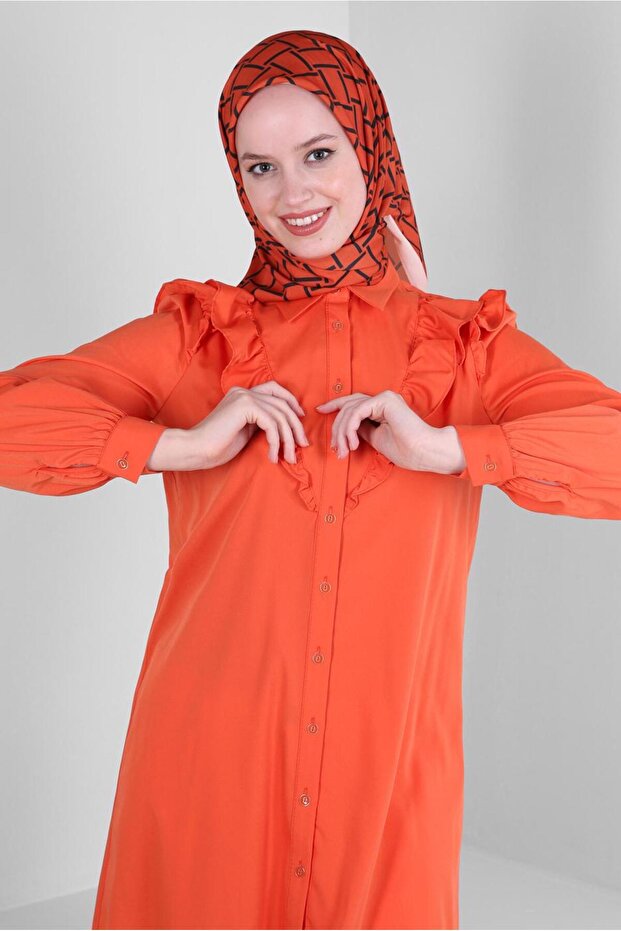 ALVINA وشاح بنمط مربع 8232