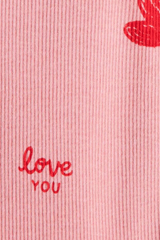 Kız Bebek Kırmızı Alt Üst - 5