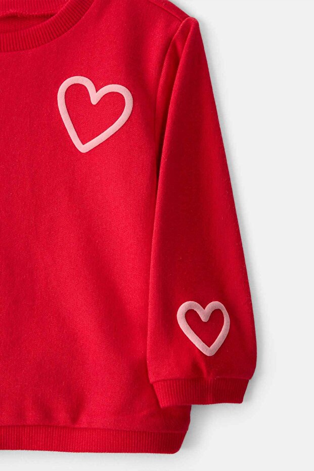 Kız Bebek Kırmızı Alt Üst - 2