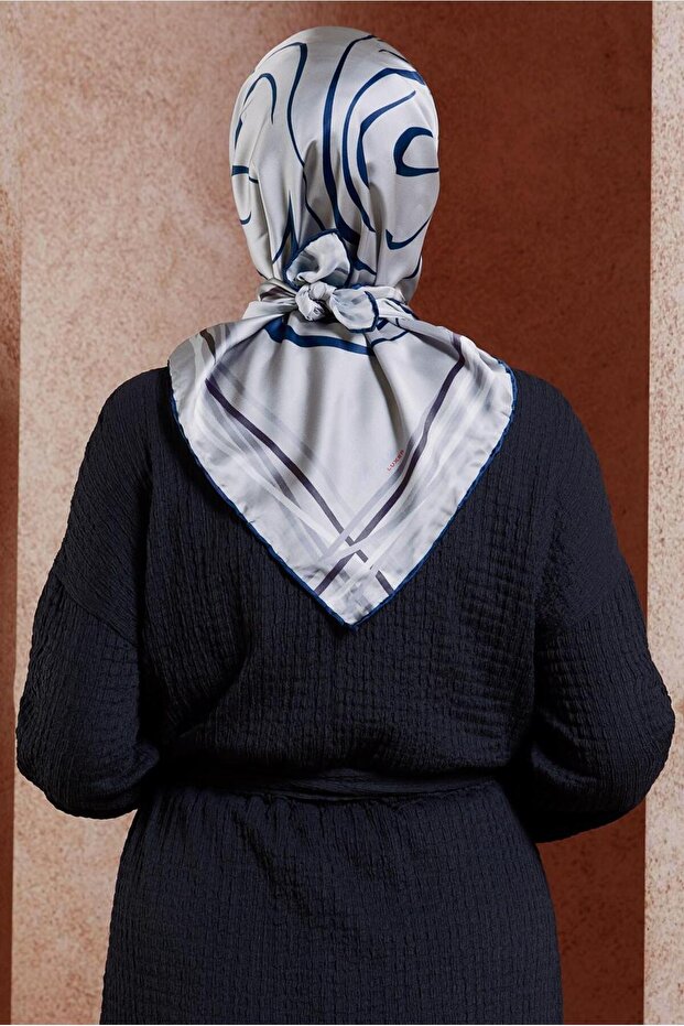 وشاح بنمط ألفينا - موديل 8434 - 2