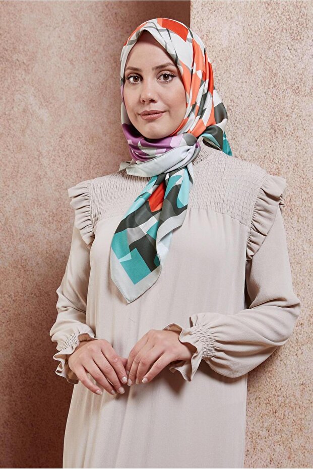 وشاح بنمط ألفينا 8424 - تصميم زاوية مفيد