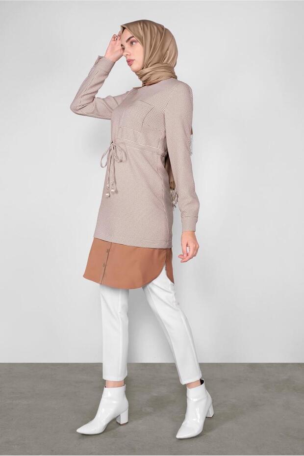 تونيك منقوش بأربطة 41171 - 2