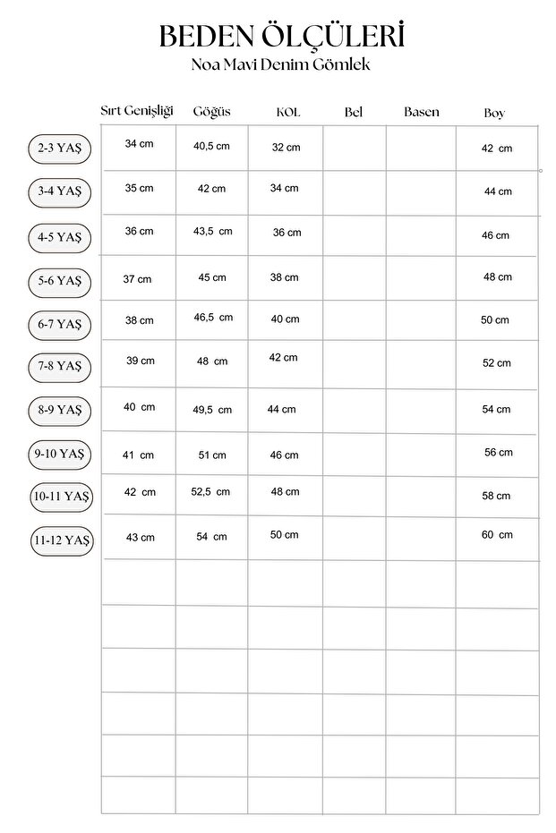 Noa Mavi Denim Gömlek - 8