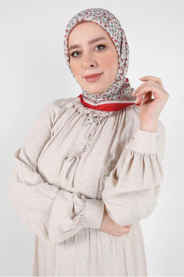 ALVINA وشاح ناعم منقوش 8411