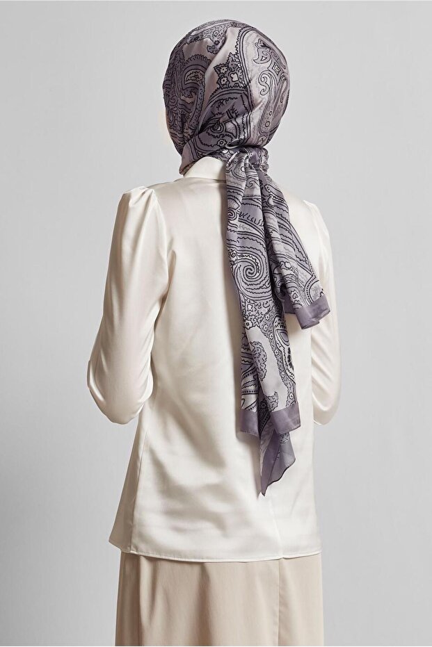 شال منقوش عرقيًا 8553 - 2