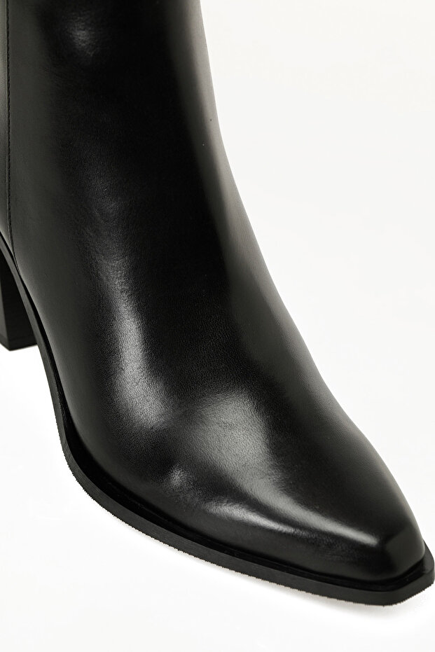 VENIZE 5PR Siyah Kadın Kovboy Bot - 7