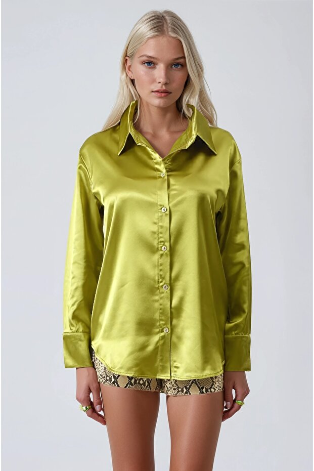 Premium Satin Shirt 3438 R11-F-K2