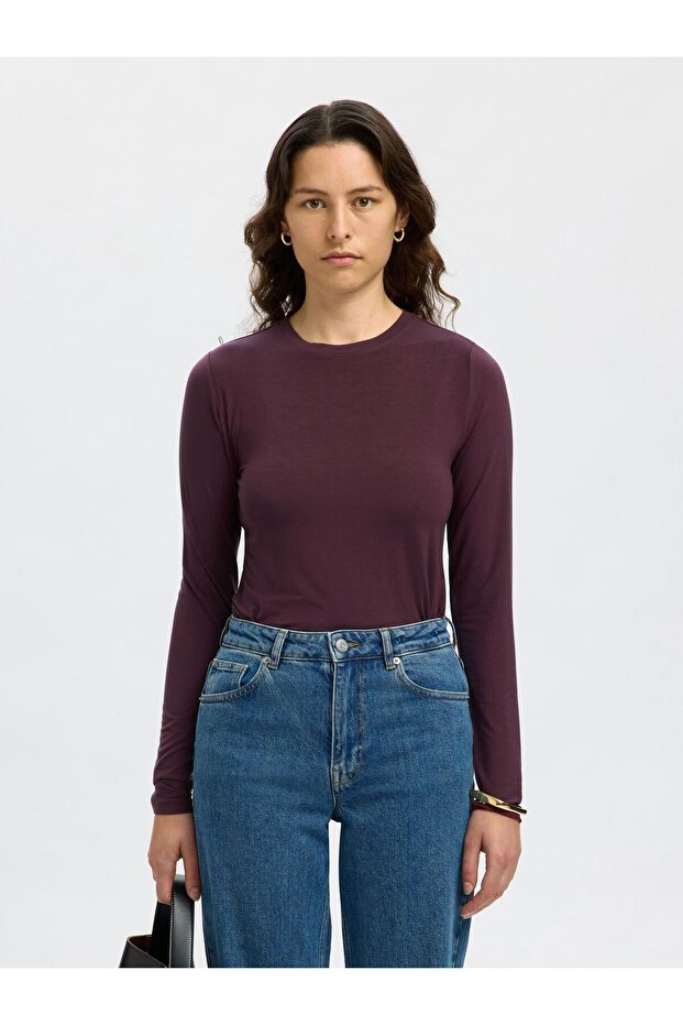 Langarmshirt Basic - 1