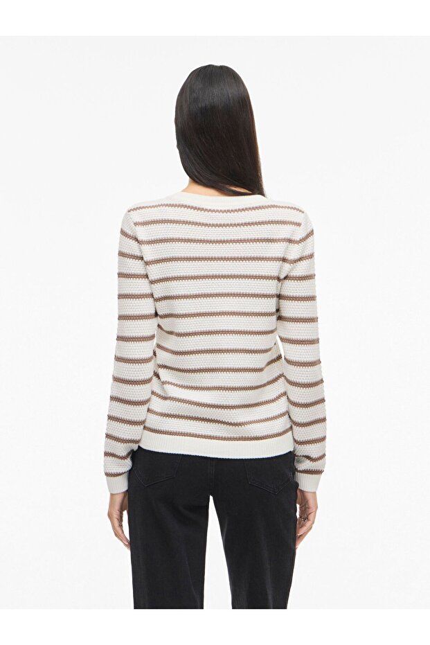 Strickpullover VIDALO Gestreiftes - 4