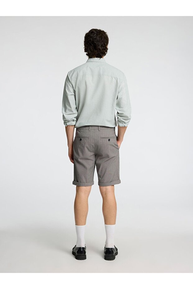 Shorts Dehnbare Baumwoll - 3