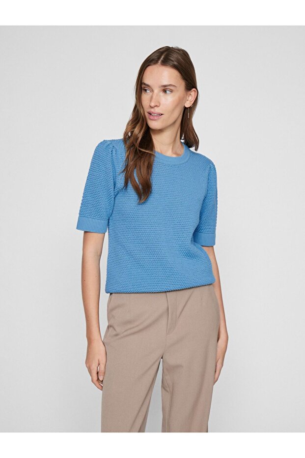 Strickoberteil Kurzärmeliges - 1