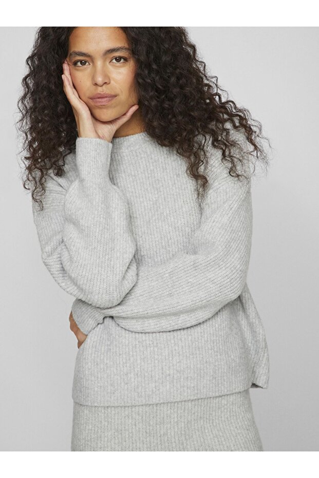 Strickpullover Rundhals - 7