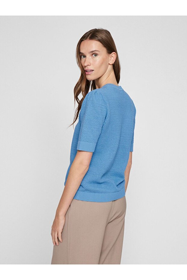 Strickoberteil Kurzärmeliges - 4