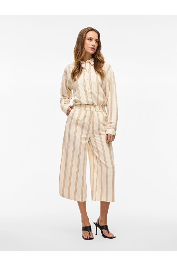 Cropped Hose High Waist - 5