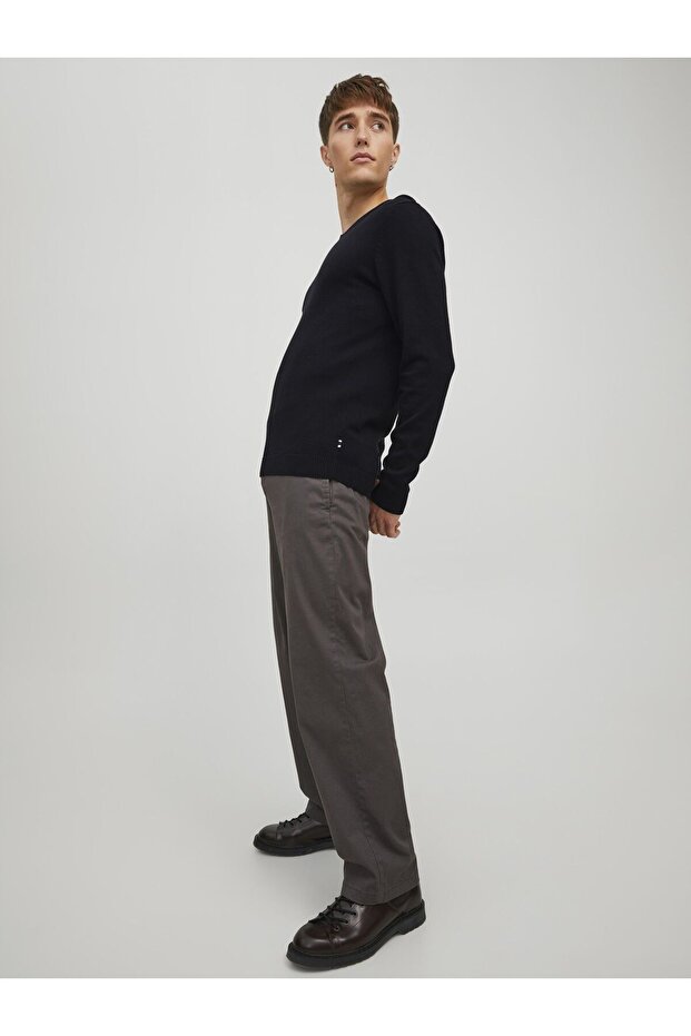 Strickpullover Einfarbig Strickpullover - 8