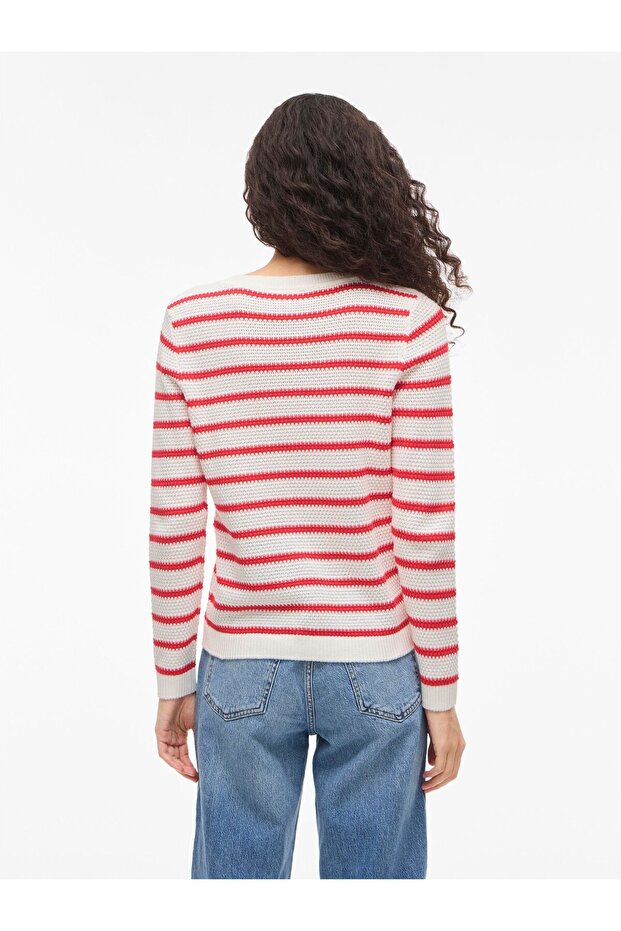 Strickpullover VIDALO Gestreiftes - 4