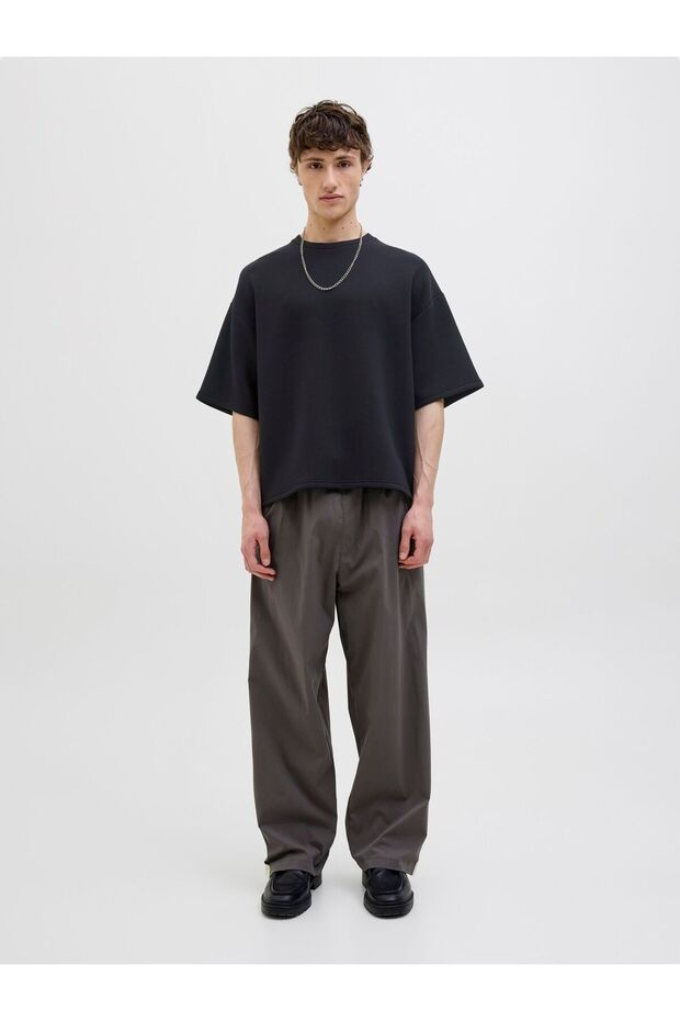 Sweatshirt Einfarbig Sweatshirt - 4