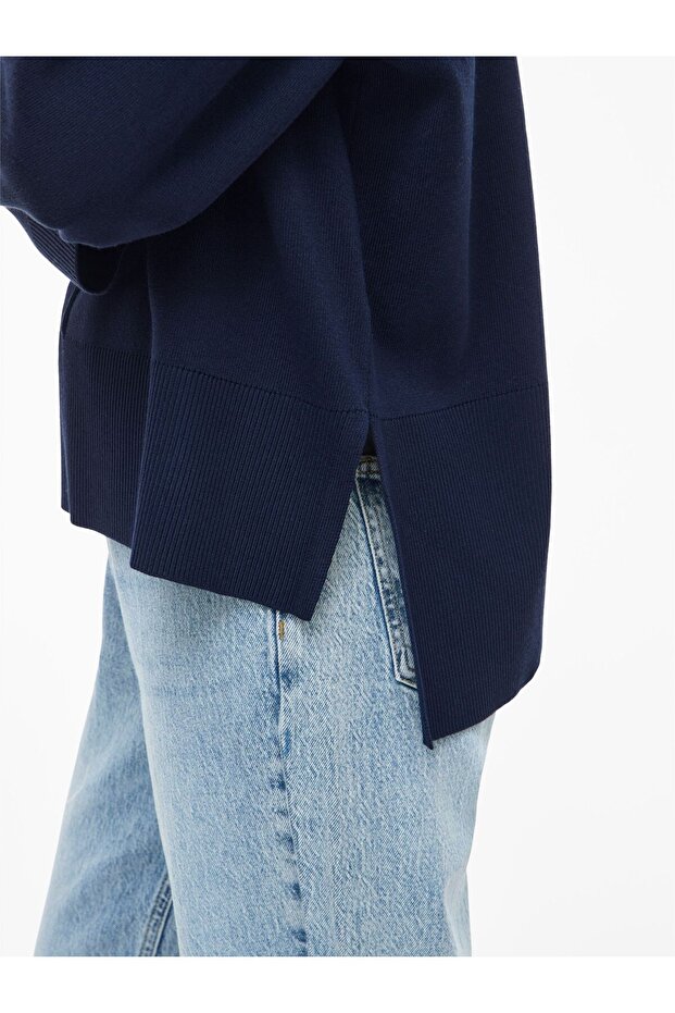 Strickpullover Rundhals - 7