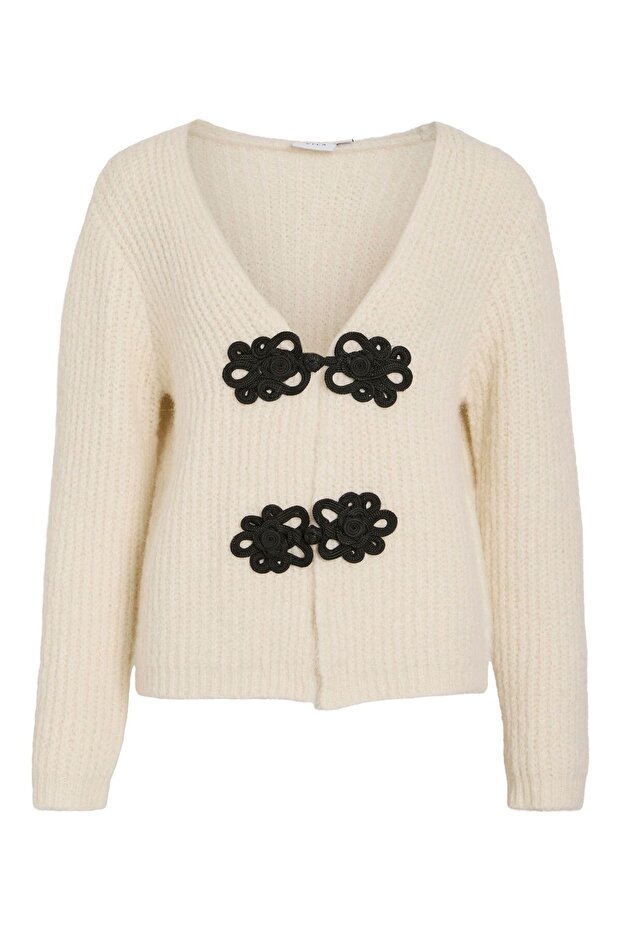 Strickjacke V-Ausschnitt - 2