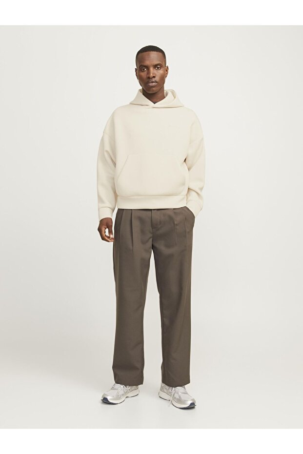 Kapuzenpullover Einfarbig Kapuzenpullover - 4