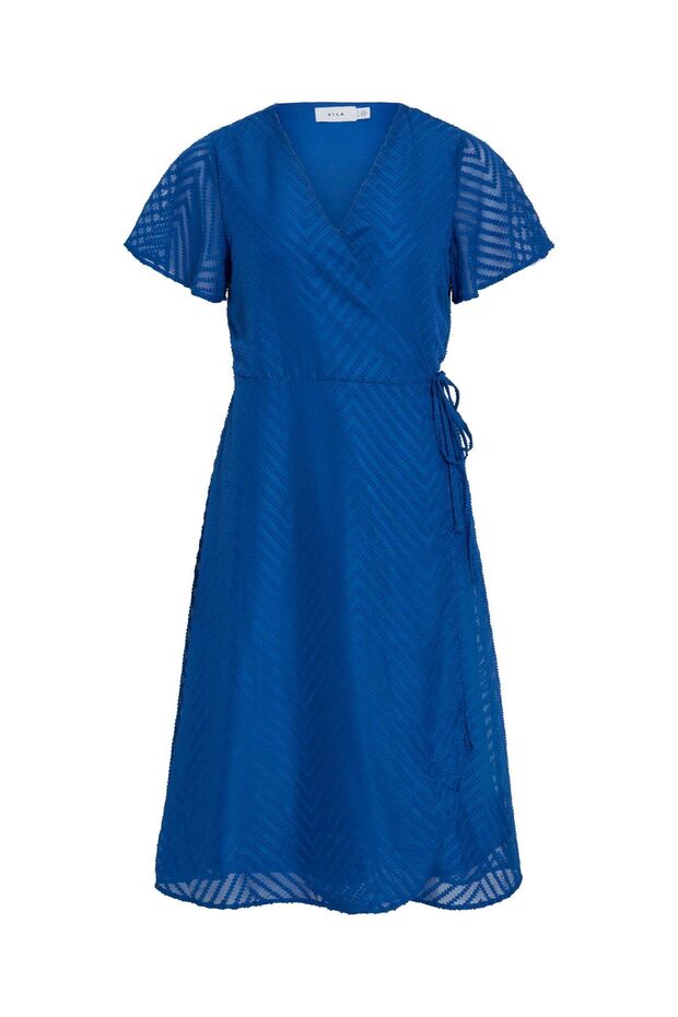 Kleid mit V-Ausschnitt Kurzarm - 2