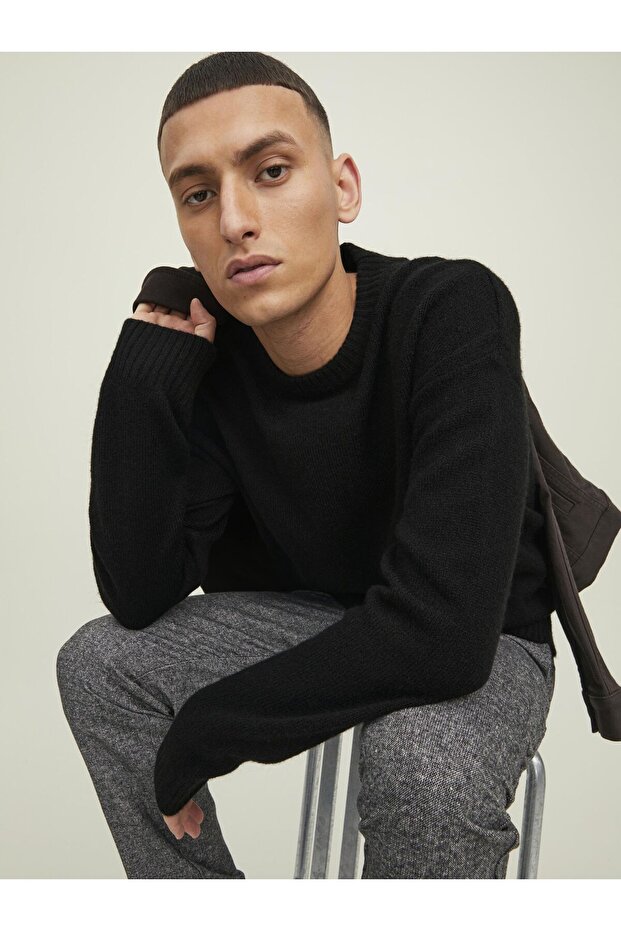Strickpullover Einfarbig Strickpullover - 7