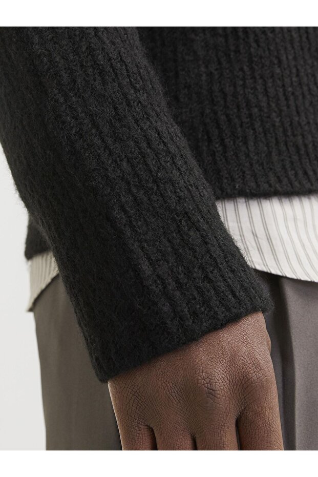 Strickpullover Einfarbig Strickpullover - 6