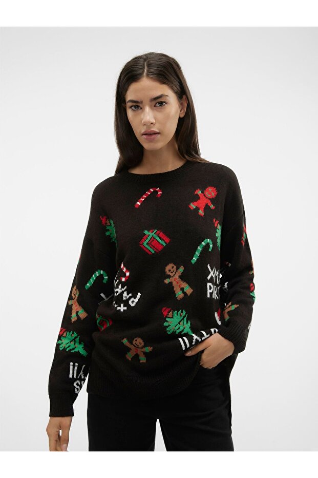 Strickpullover VMXMASPARTY Strickpullover - 5