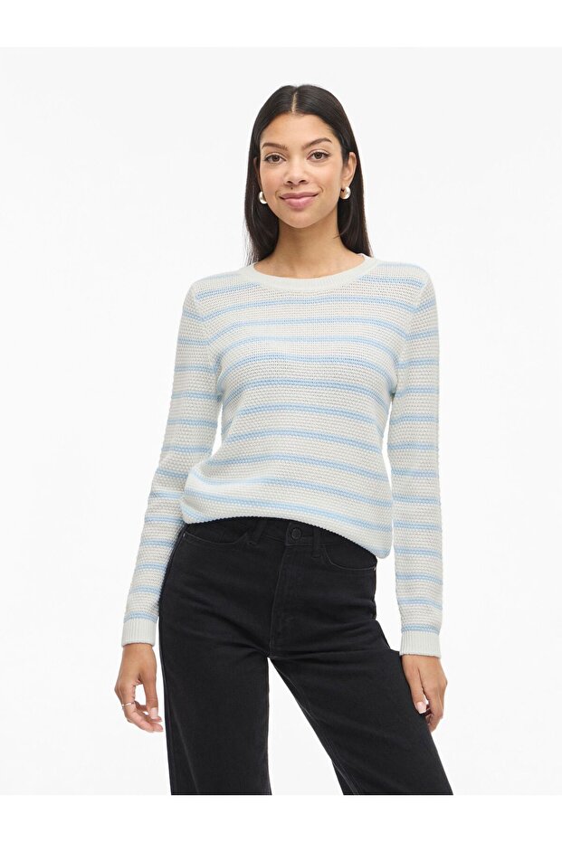 Strickpullover VIDALO Gestreiftes - 1