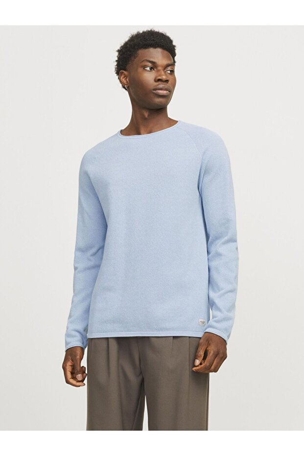Strickpullover Einfarbig Strickpullover - 1