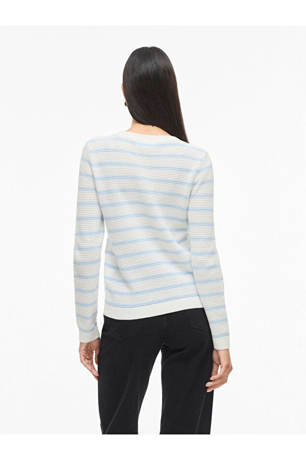 Strickpullover VIDALO Gestreiftes - 4