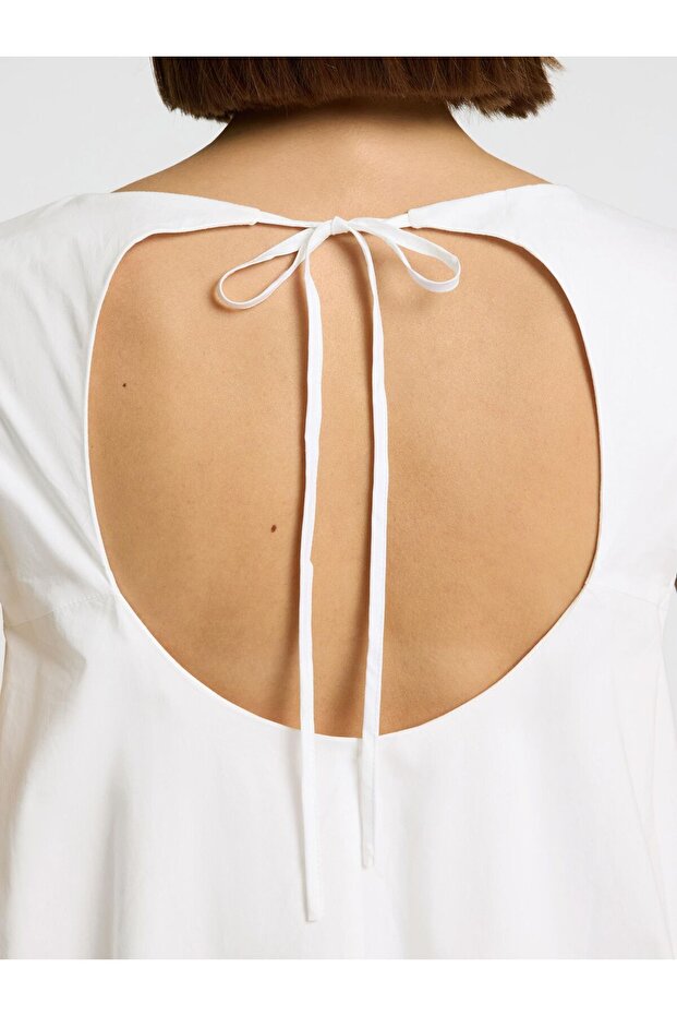 Midikleid Bubble Hem - 5