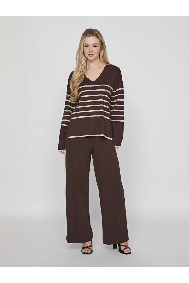 Strickpullover V-Ausschnitt - 5