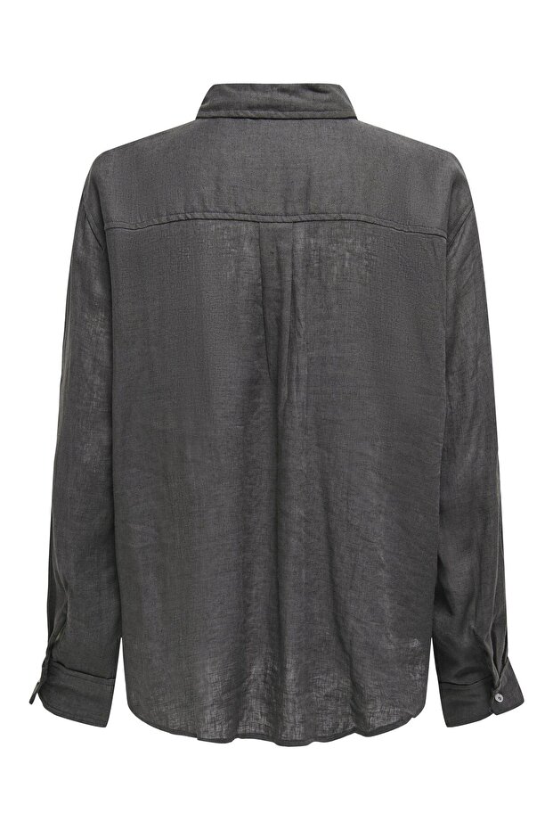 Hemd ONLBRUXELLES Leinen Hemd - 3