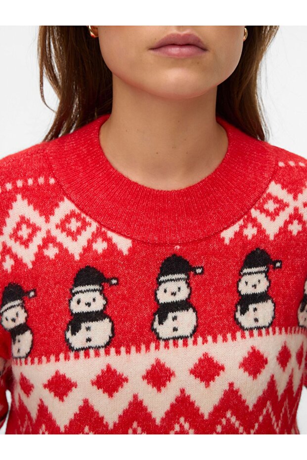 Strickpullover VMFROSTSNOWMAN Strickpullover - 5